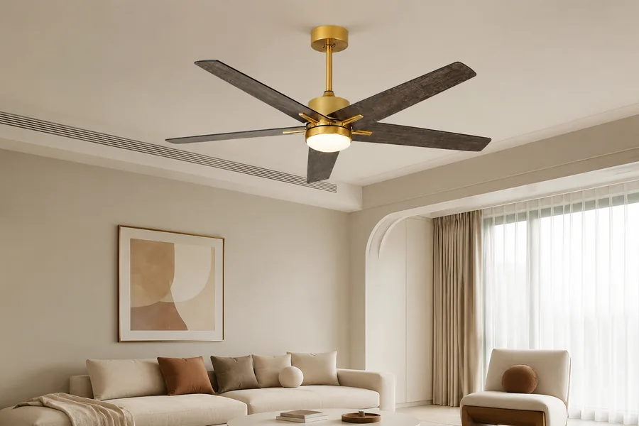Large ceiling fan may be wrong for an 8 foot ceiling
