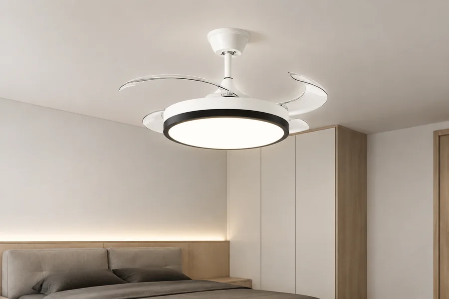 Installation check for low ceiling fan fit