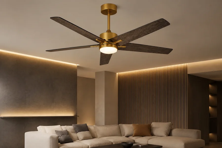 Soft lighting making a low room feel larger
