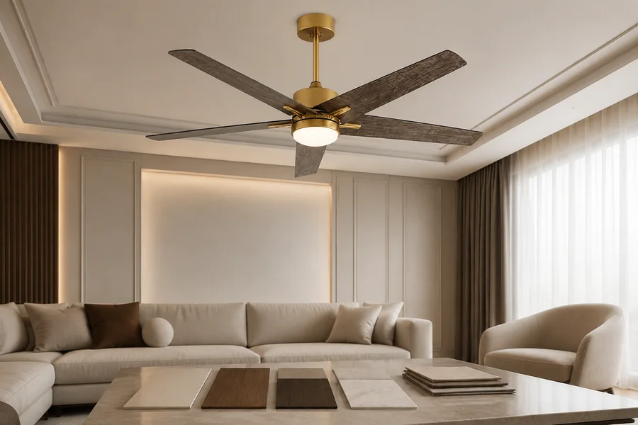 Final checklist for luxury home design ceiling fan choice