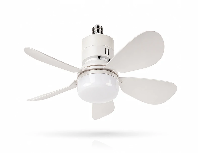 Minimal White Fan Light