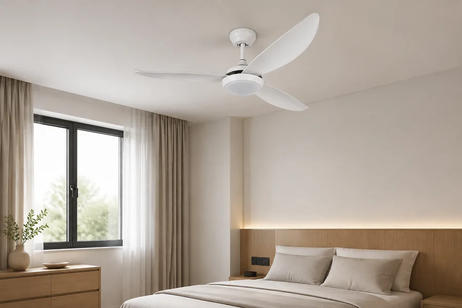 Simple ceiling fan shapes for modern rooms