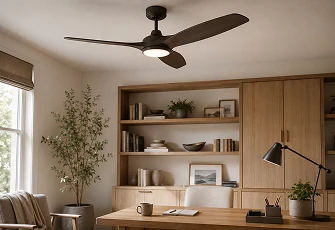 Modern blade design for residential ceiling fan light products