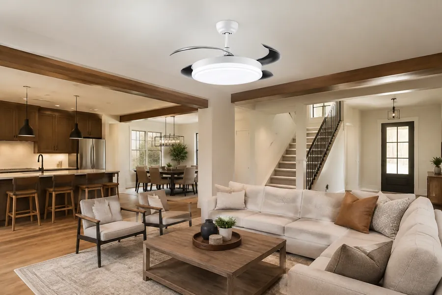 Why large spaces may need multiple ceiling fans