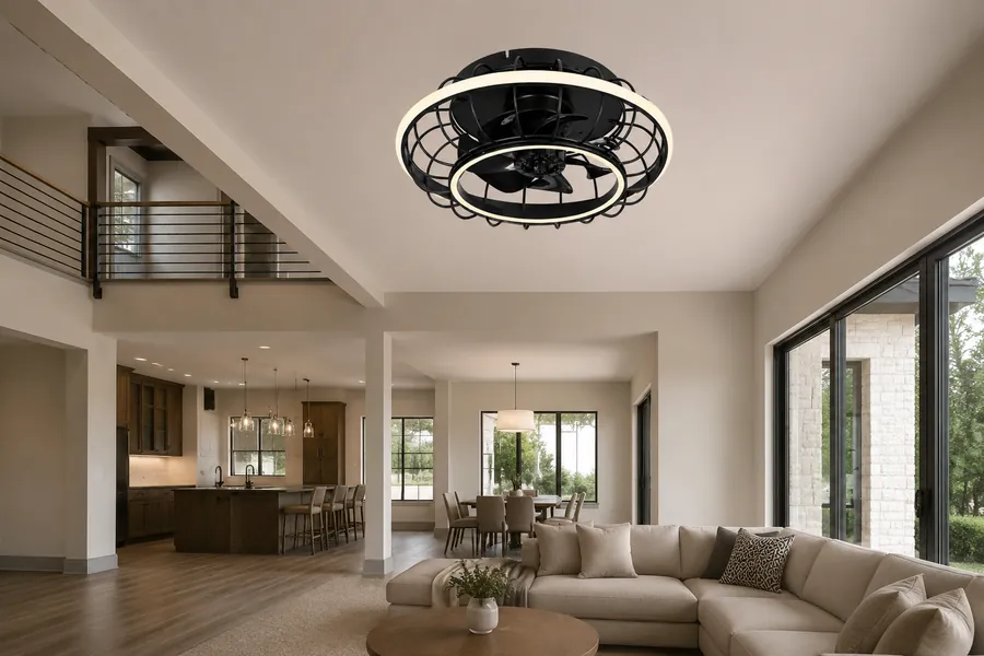 When one large ceiling fan is better than multiple fans