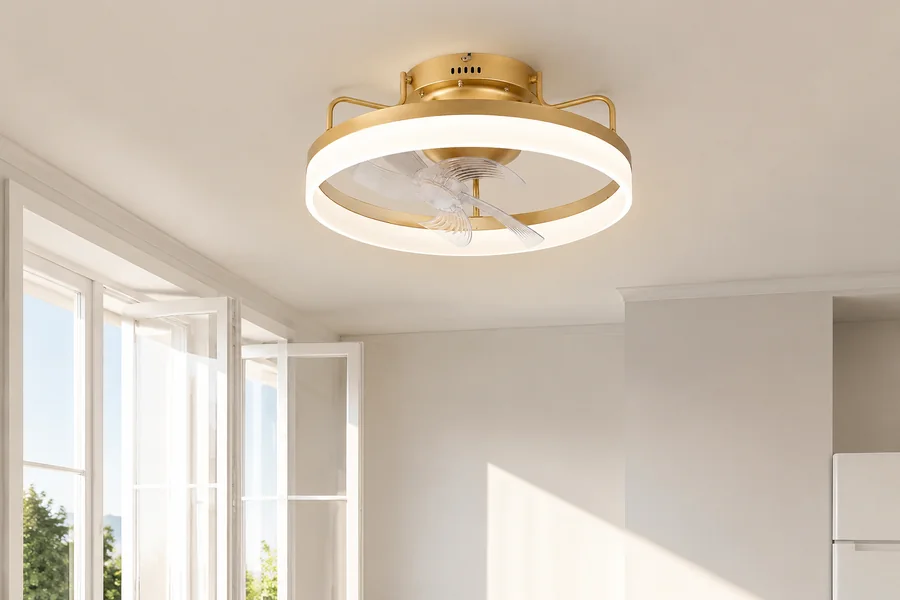 Natural ventilation path in a room