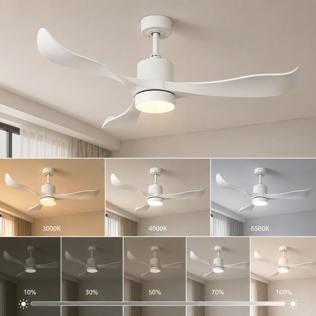 NE-SCFL13 3CCT dimmable LED light