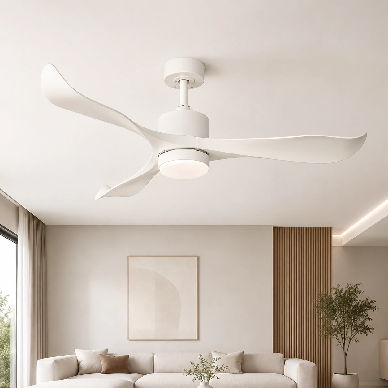 NE-SCFL13 52 inch ceiling fan size