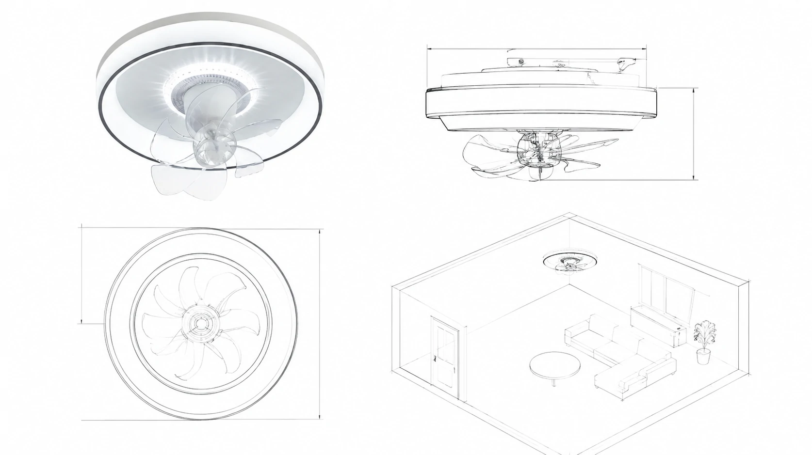 NE-RCFB39R outdoor ceiling light for sheltered porch and patio applications