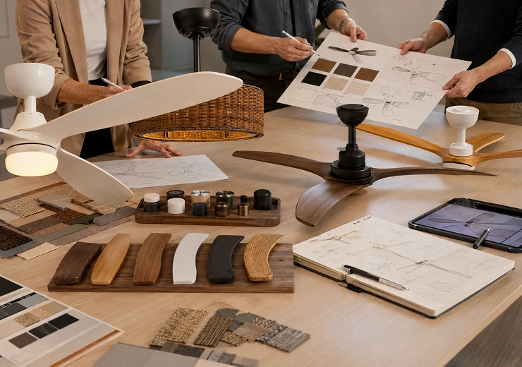 OEM ceiling fan development for private label product programs
