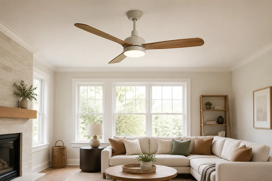 When two smaller ceiling fans work better