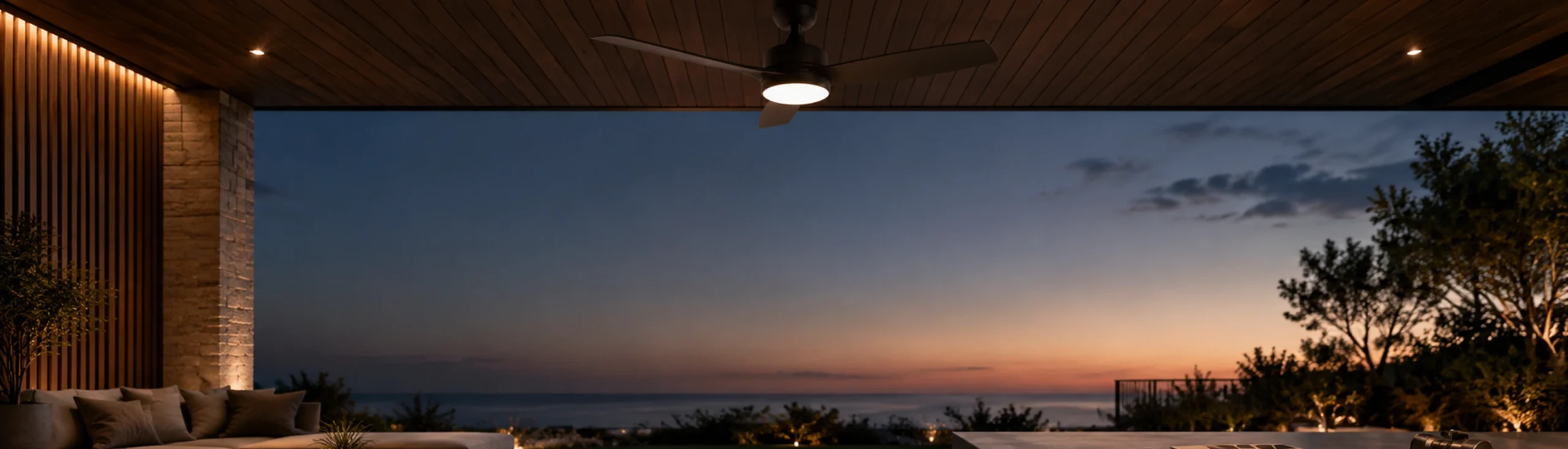 Modern patio ceiling fan light for OEM and ODM project development