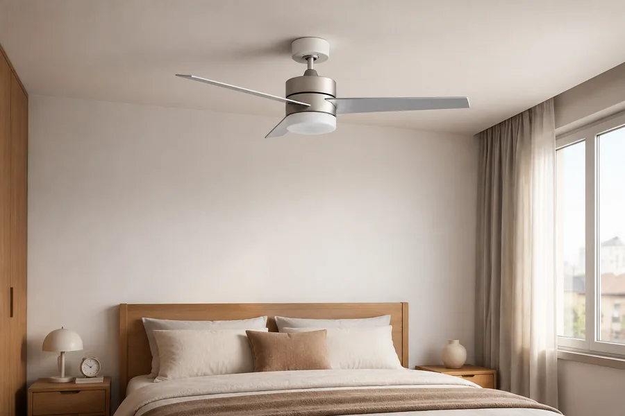 European ceiling fan sizes for compact apartments