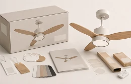 Private label branding for ceiling fan light products