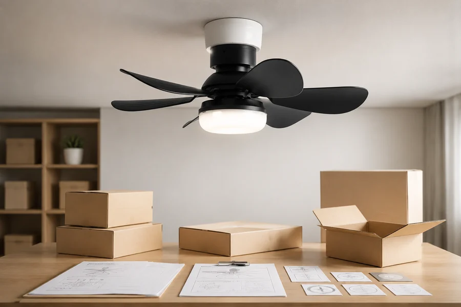 What Should the Rating Label Include? for E27 socket fan light selection