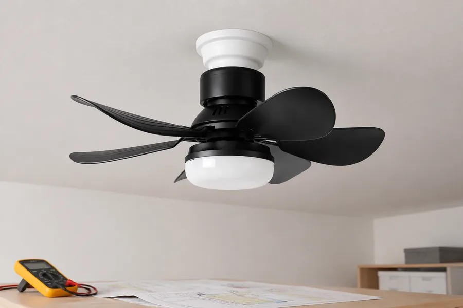 Socket fan light voltage and frequency requirements by market