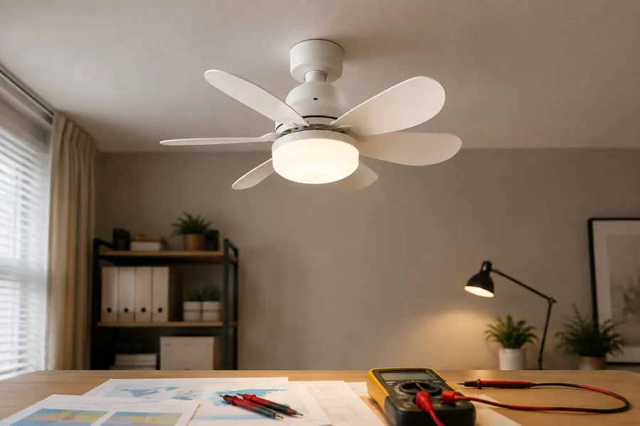 How Should You Test Samples Under Local Electrical Conditions? for E27 socket fan light selection