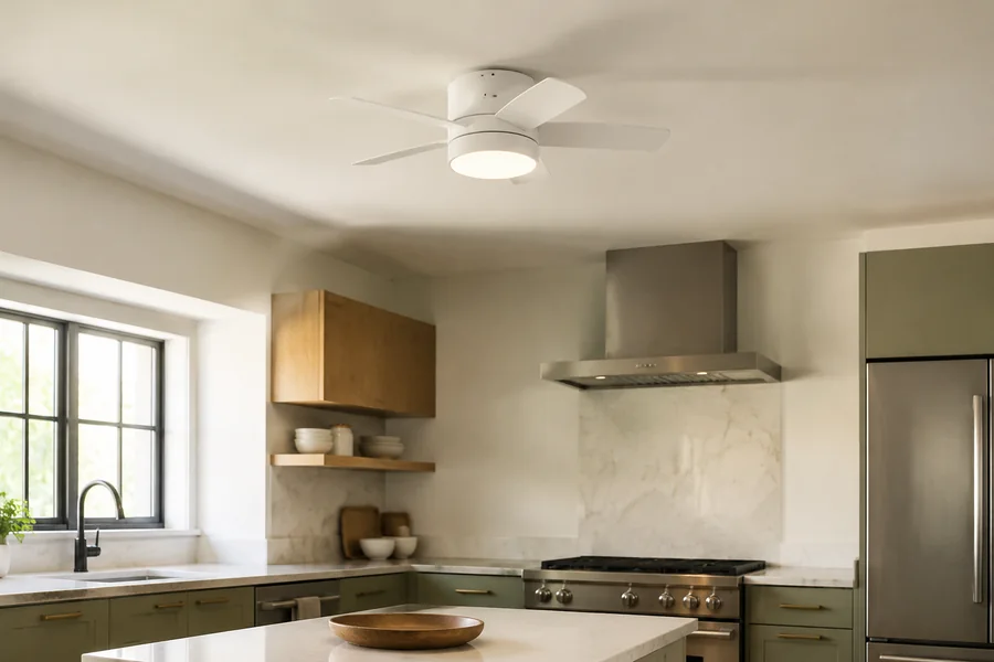 How Does Ceiling Height Affect a Ceiling Fan for Kitchen Use?