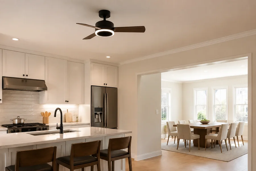 How Do Kitchen Fans Compare With Other Room Sizes?