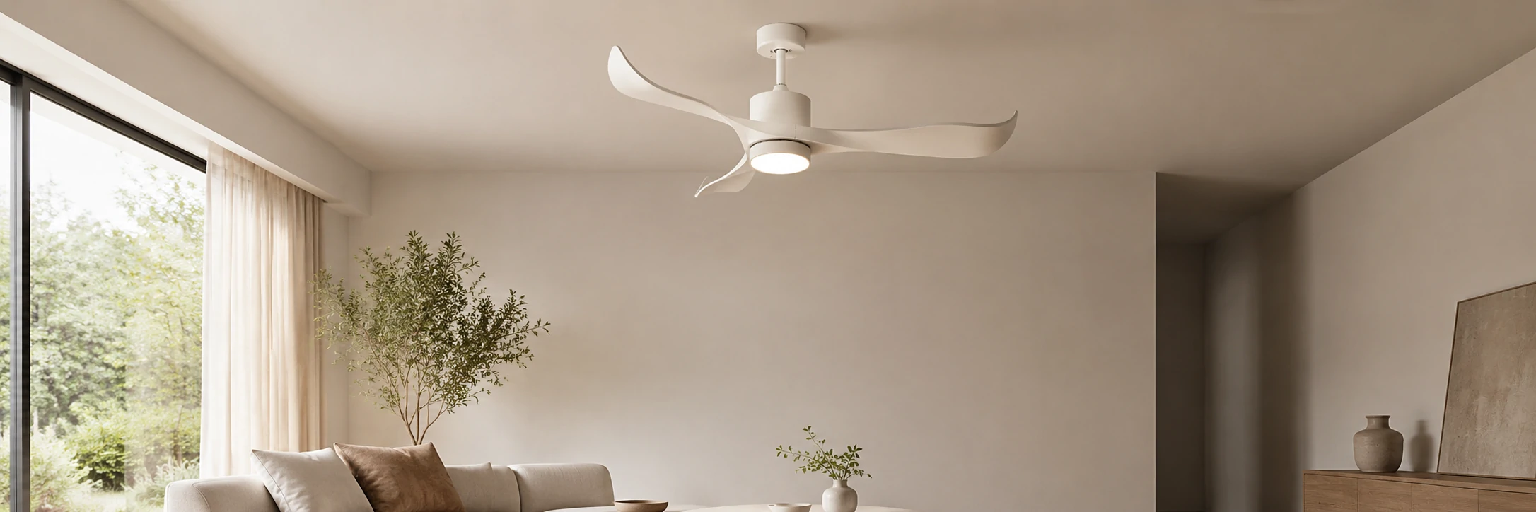 52 inch windmill ceiling fan with LED light for B2B sourcing